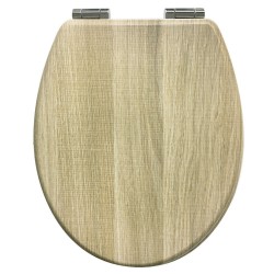 Wc sedátko so spomaľovacím mechanizmom AWD Interior MDF Natur 1702 (AWD02181702)
