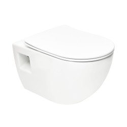 WC závesné SAT Project vrátane dosky softclose, zadný odpad SATWCPRO010RREXP (SATWCPRO010RREXP)