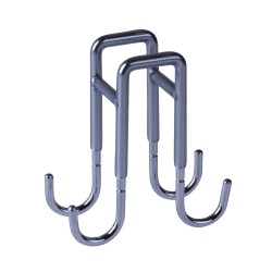 Závesný háčik na sprchové zásteny dvojitý AWD Interior 1136 (AWD02091136)