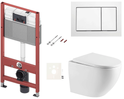 Závesný WC set do ľahkých stien / predstenová SAT SIKOTSREX67400 (SIKOTSREX67400)
