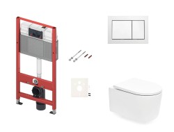 Závesný WC set do ľahkých stien / predstenová SAT SIKOTSREX72400 (SIKOTSREX72400)