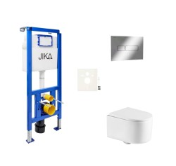 Závěsný WC set do lehkých stěn / předstěnová SAT SIKOJSREX72CR (SIKOJSREX72CR)