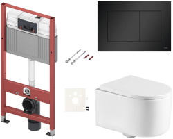 Závěsný WC set do lehkých stěn / předstěnová SAT SIKOTSREX72414 (SIKOTSREX72414)