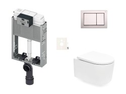 Závesný WC set na zamurovanie SAT SIKOTZREX72CR (SIKOTZREX72CR)