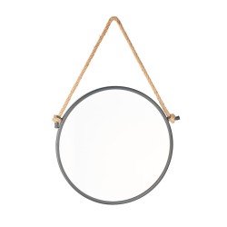 Zrkadlo Naturel 40 cm čierna ZLAN40C (ZLAN40C)