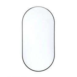 Zrkadlo Naturel B-Way 60x120 cm čierna ZBWOV12060C (ZBWOV12060C)