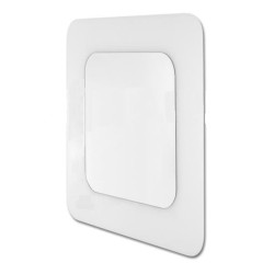 Zrkadlo Naturel Pavia 60x75 cm biela ZAP6075W (ZAP6075W)