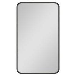 Zrkadlo SAT 60x80 cm čierna SATZOB6080CE (SATZOB6080CE)