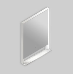 Zrkadlo so senzorom SAT 60x80 cm biela SATZPOL6080BI (SATZPOL6080BI)