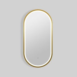 Zrkadlo so senzorom SAT Aurum 40x80 cm brúsené zlato SATZAUR4080BZ (SATZAUR4080BZ)