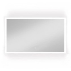 Zrkadlo so senzorom SAT Feel 60x100 cm biela SATZFEELOBLED60100 (SATZFEELOBLED60100)