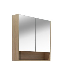 Zrkadlová skrinka Naturel Lucca 80x75 cm lamino dub LUCCA80CABD (LUCCA80CABD)