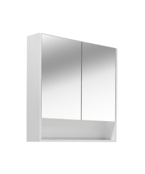 Zrkadlová skrinka Naturel Lucca 80x75 cm lamino LUCCA80CABW (LUCCA80CABW)