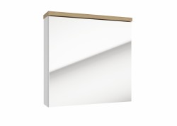 Zrkadlová skrinka Naturel Stilla 60x60 cm biela STILLAE06016 (STILLAE06016)