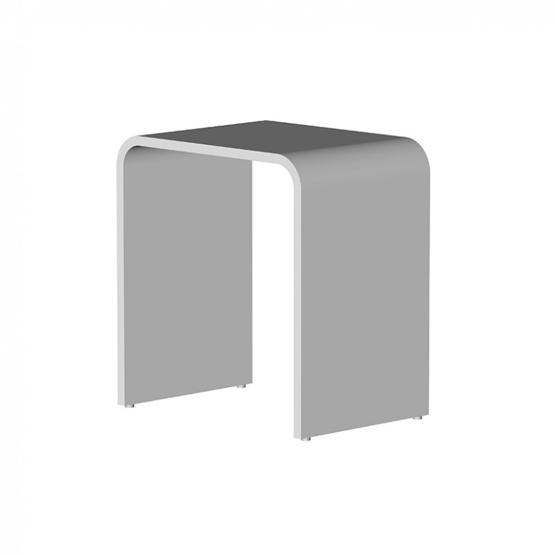 STEINBERG - Stolička z MINE STONE, svetlo šedá (430 7000 G)
