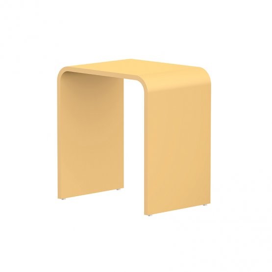 STEINBERG - Stolička z MINE STONE, svetlo žltá (430 7001)